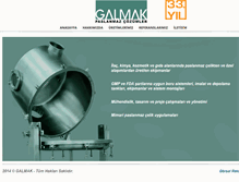 Tablet Screenshot of galmak.com